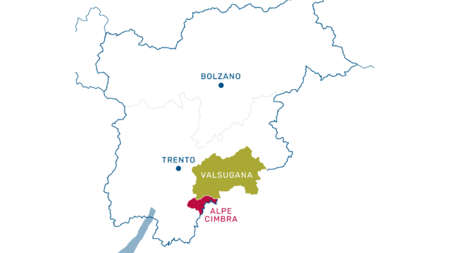 Mappe alpe cimbra + valsugana